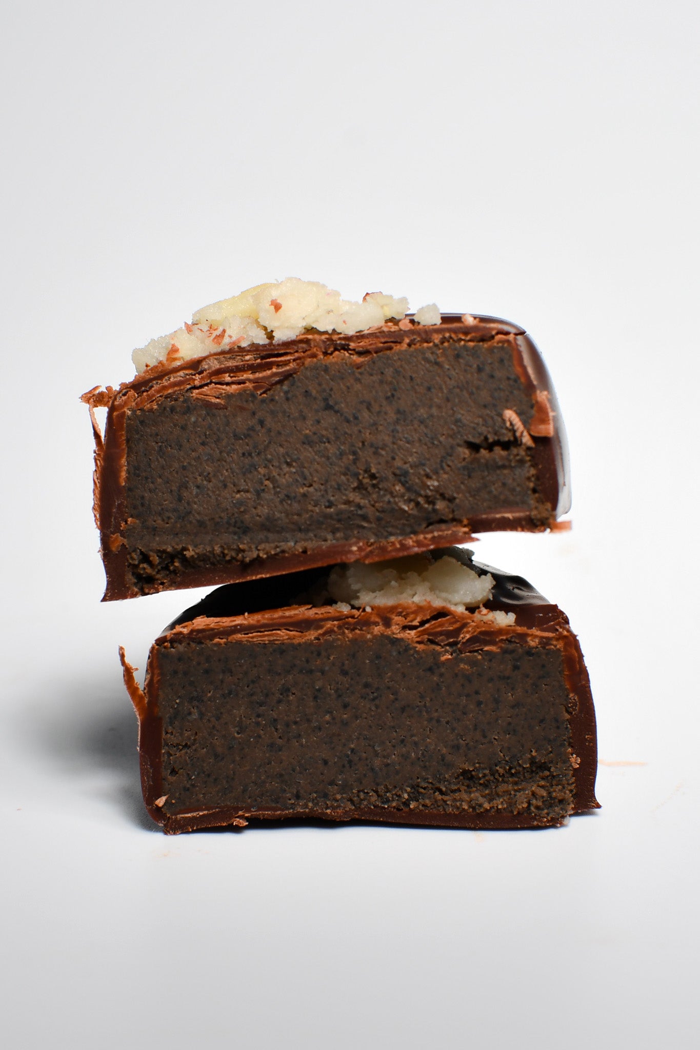 N°6 Black Sesame Orange Ganache & Macadamia