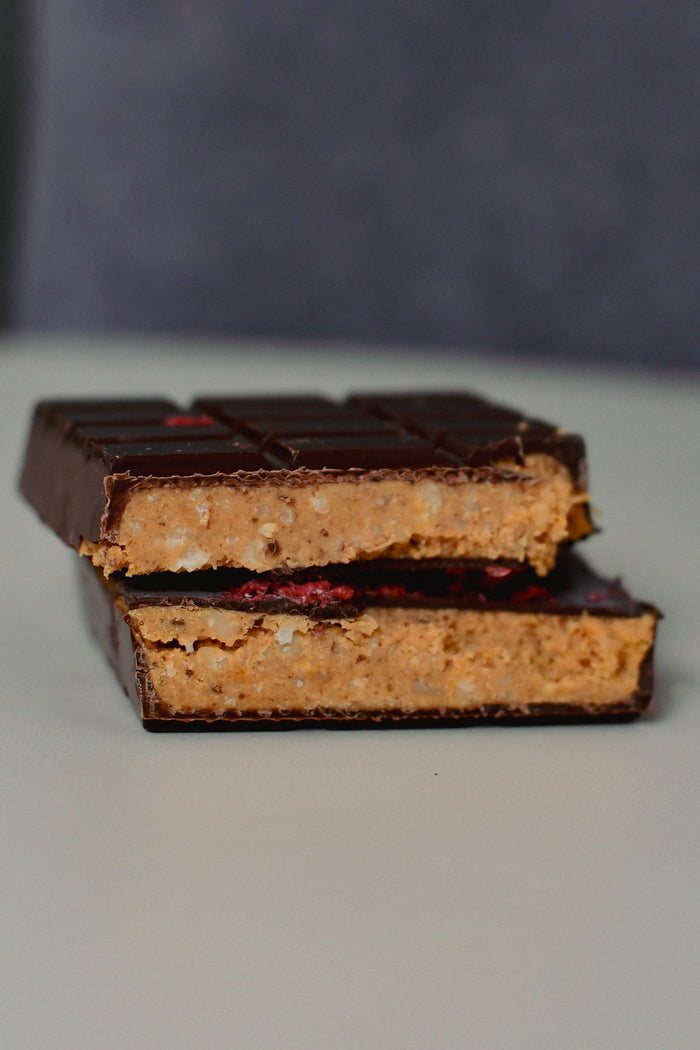 White Walnut Praline & Smoked Red Currant