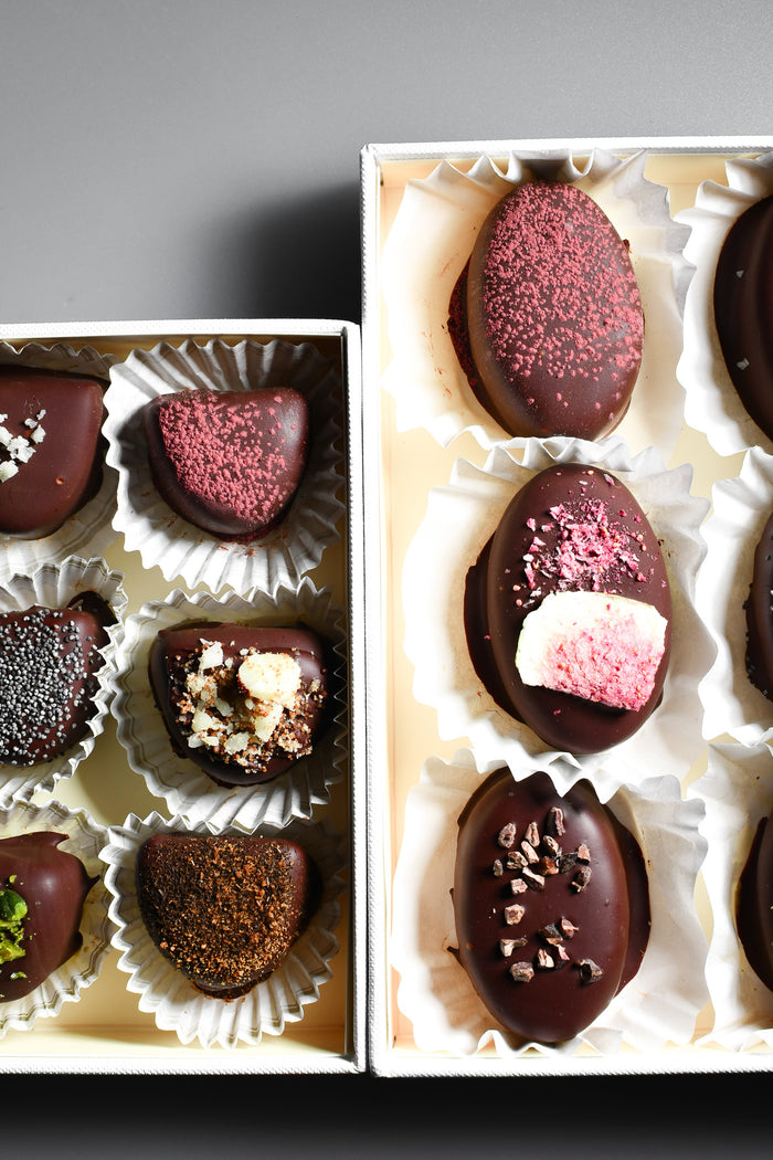The Nine Chocolate Bouchées Full Size + Mini